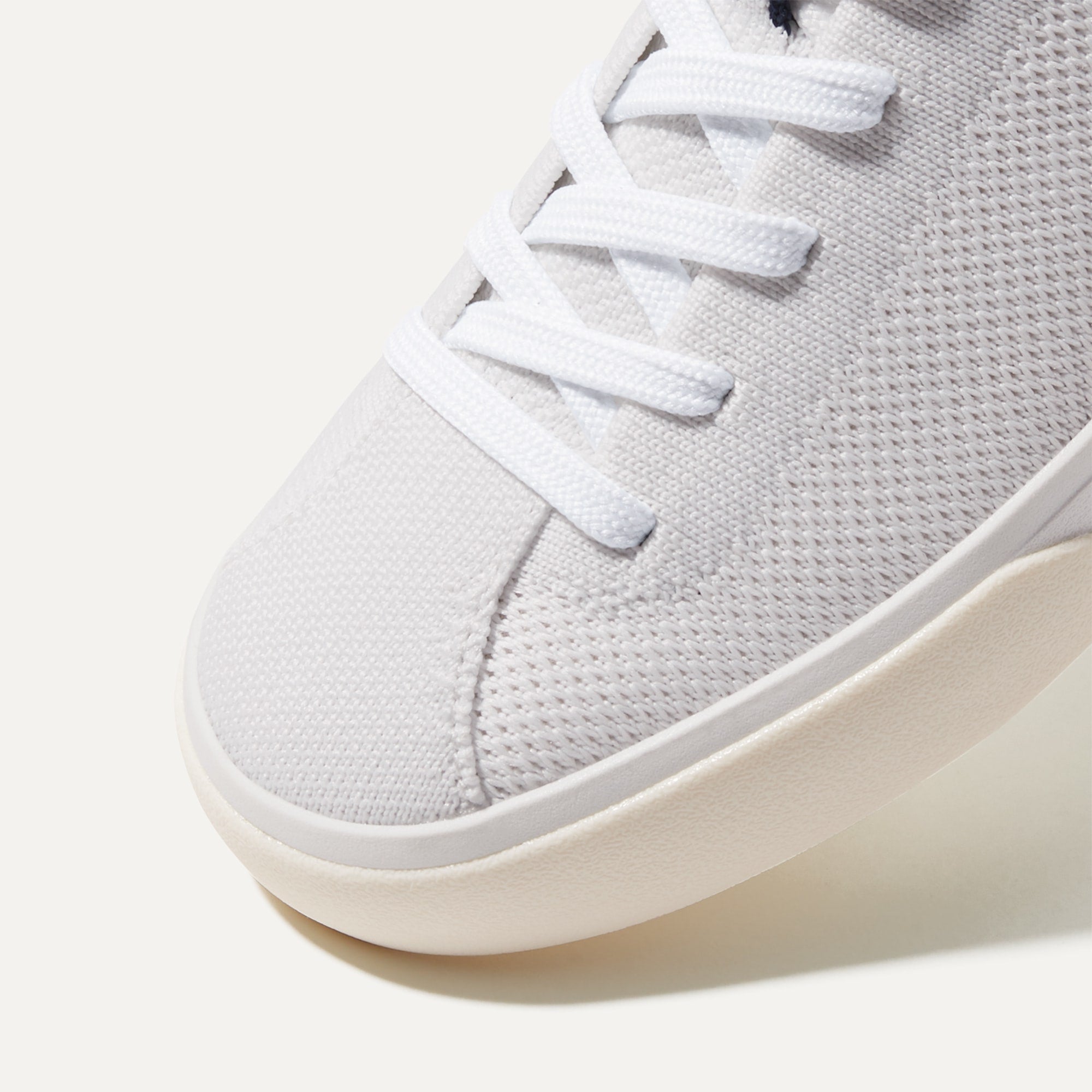 The Lace Up Sneaker - Bright White - Image 7