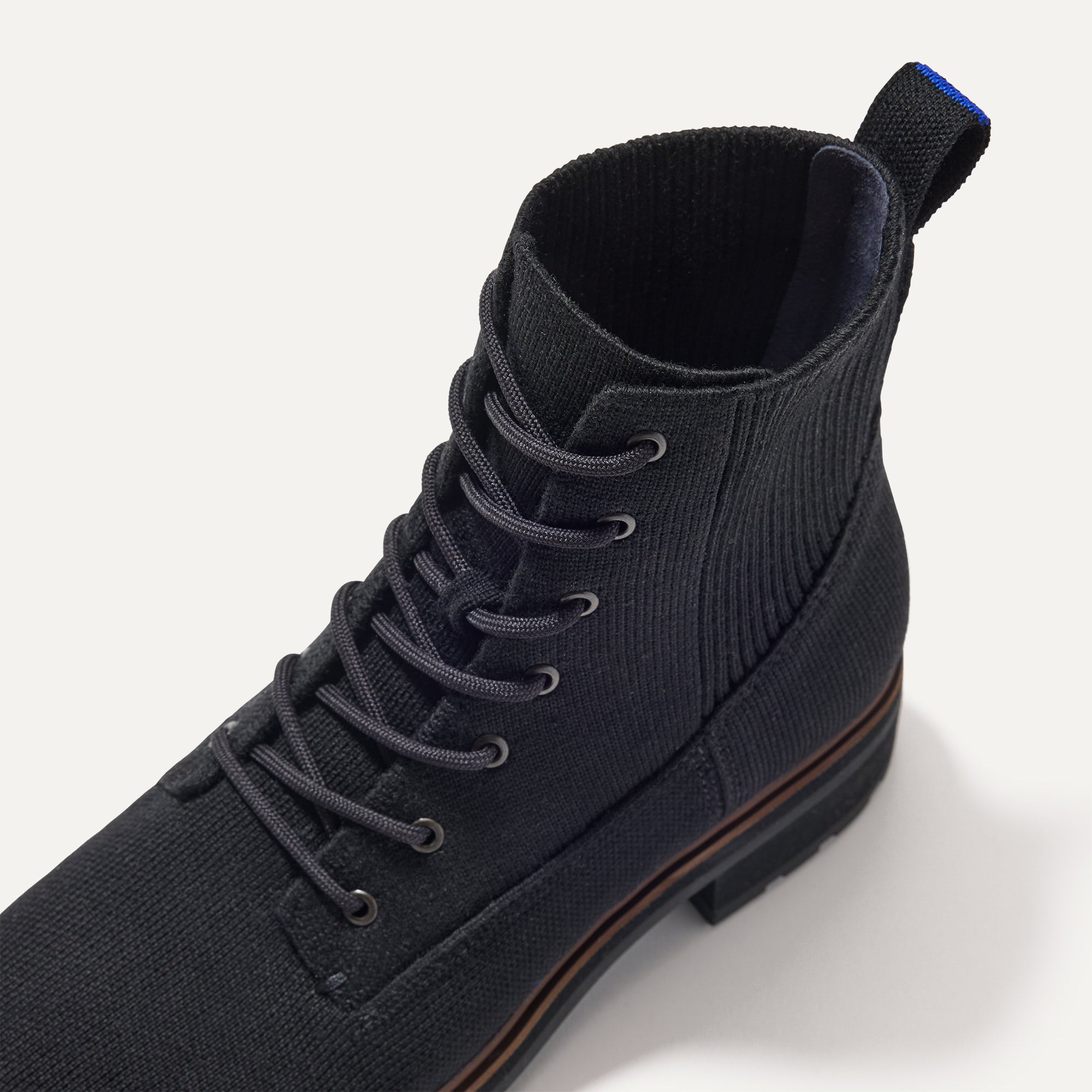 The Laced Lug Boot - Onyx Black - Image 8