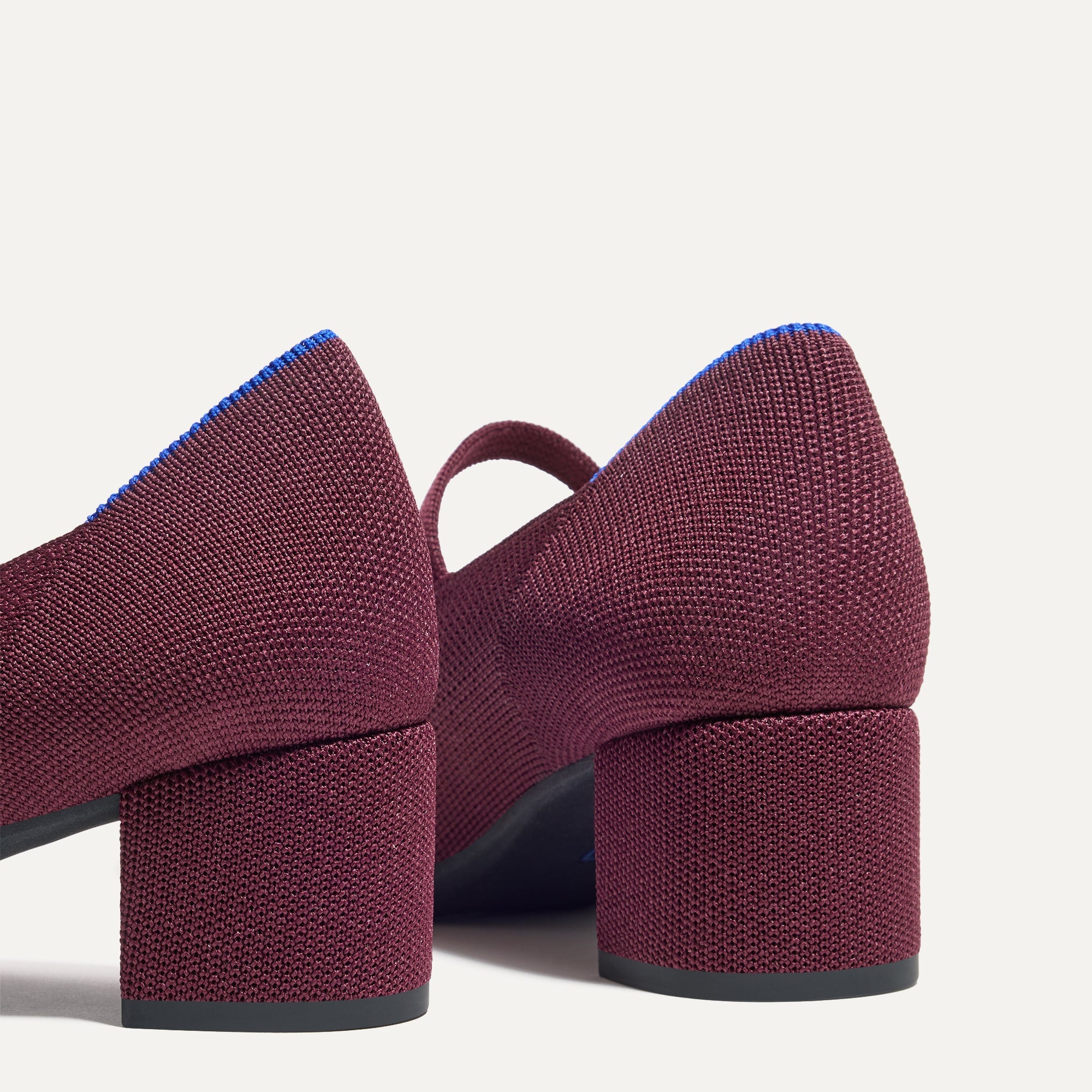 The Mary Jane Heel - Wine Red - Image 5