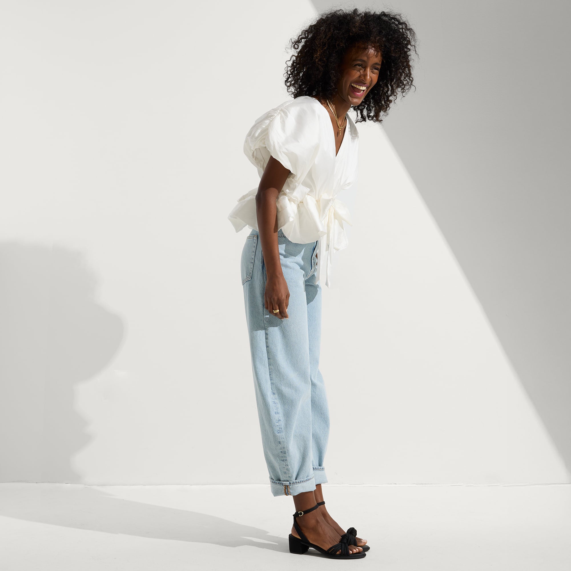 The Knot Sandal - Black - Image 4