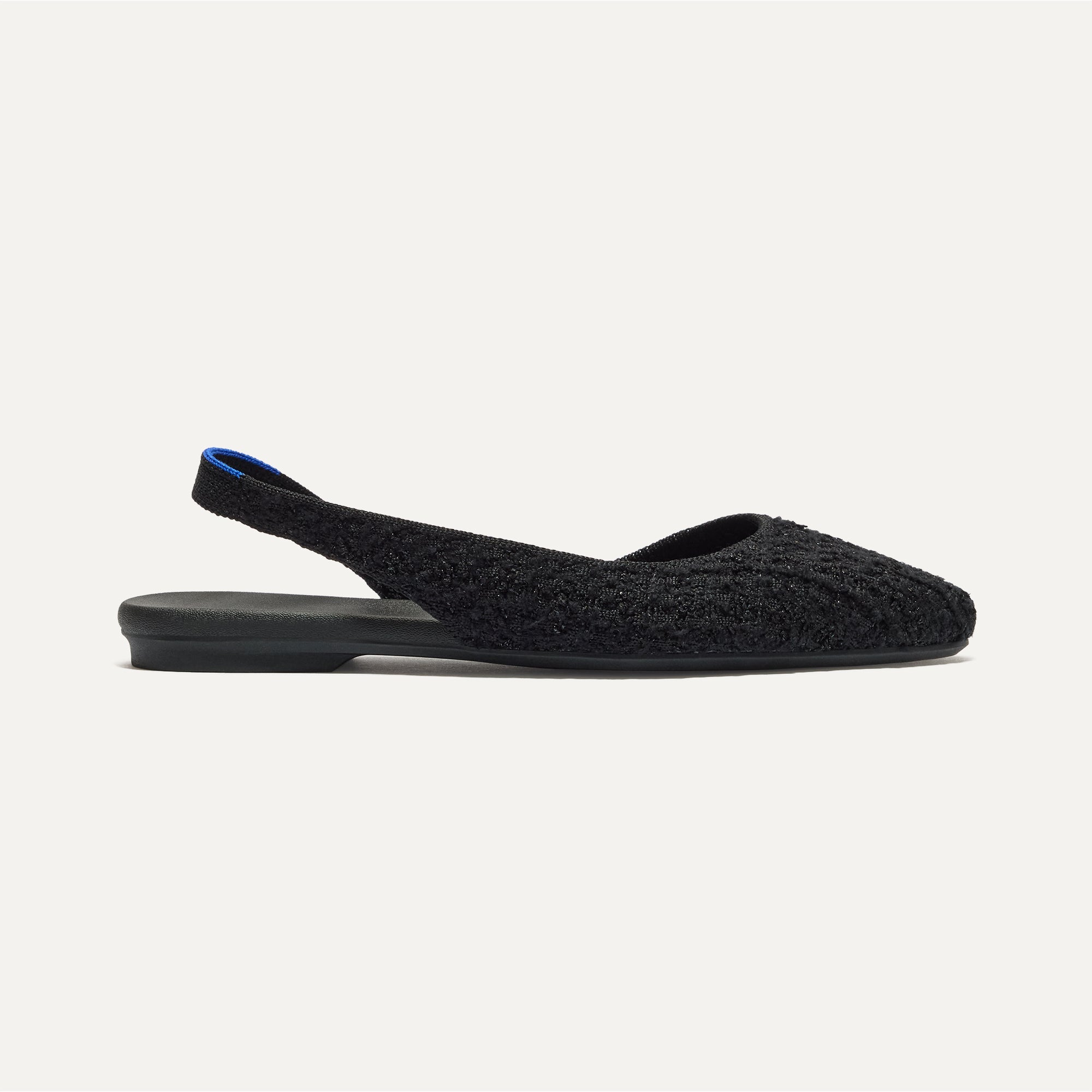 The Almond Slingback - Black Boucl?? - Image 5