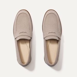 The ReVelvet??Penny Loafer - ReVelvet??Dove
