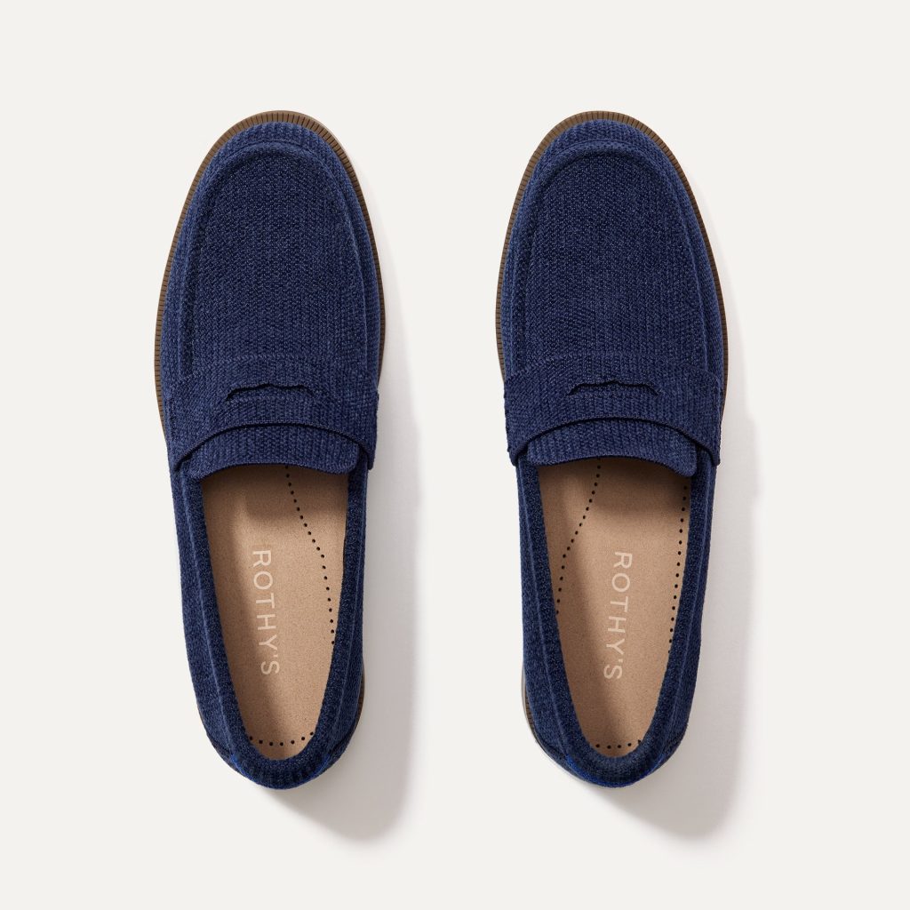 The ReVelvet? Penny Loafer - ReVelvet? Navy