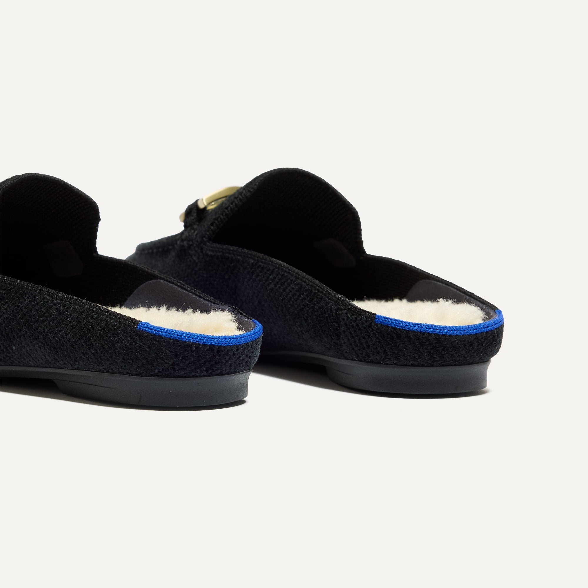 The ReVelvet? Cozy Bit Loafer Mule - ReVelvet? Black - Image 6