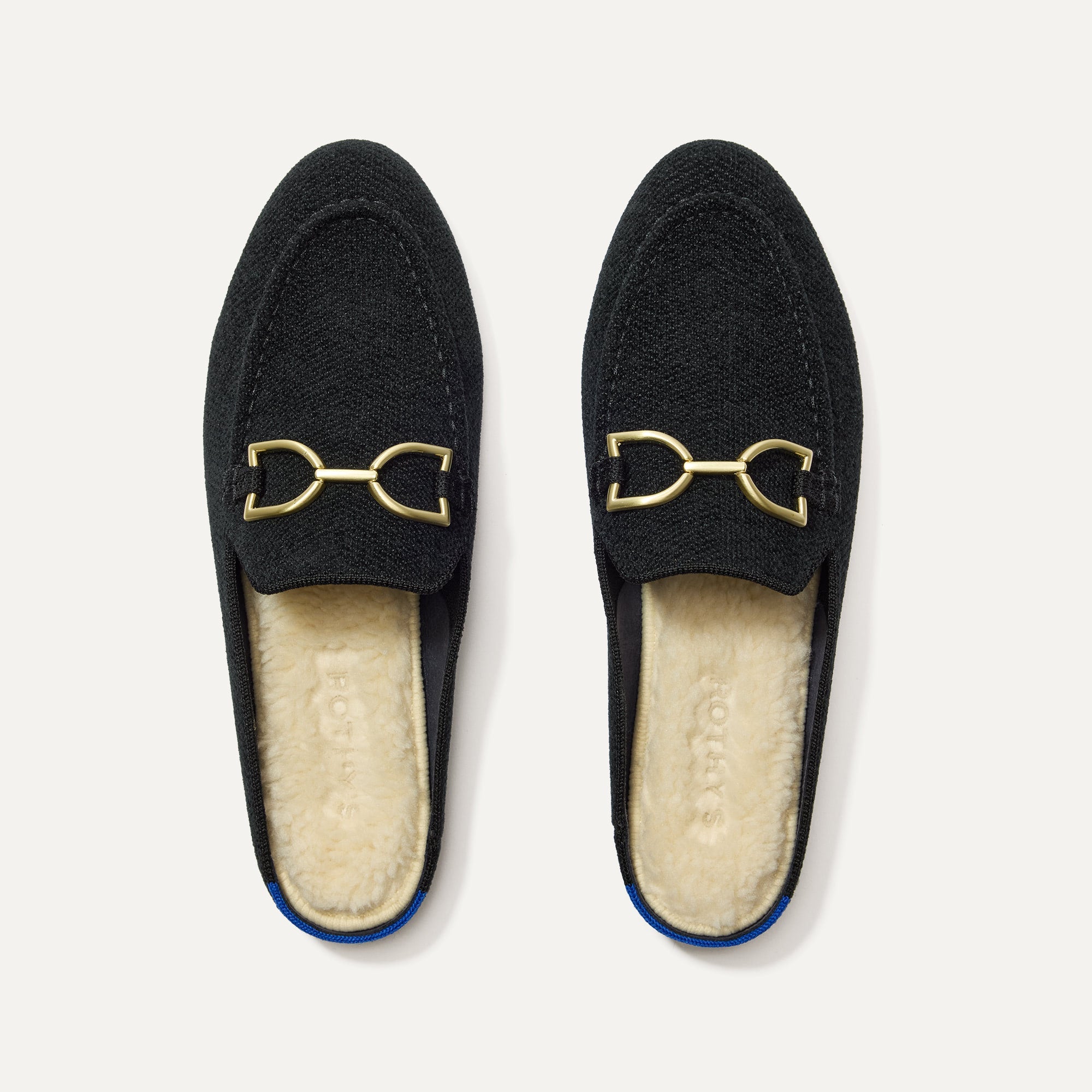 The ReVelvet? Cozy Bit Loafer Mule - ReVelvet? Black